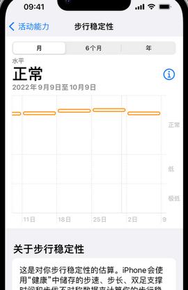 仁寿iPhone手机维修如何在iPhone开启'步行稳定性通知'