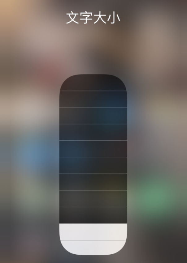 仁寿苹果手机维修分享小技巧：在 iPhone 控制中心快速调节字体大小 