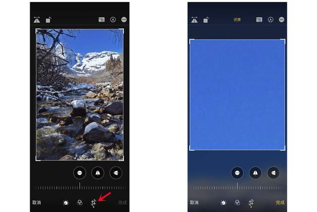 仁寿苹果手机维修分享iPhone手机如何使用裁剪功能隐藏照片 